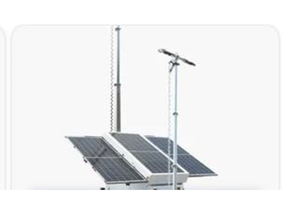 Torre Solar Móvel (Solar Tower Light)