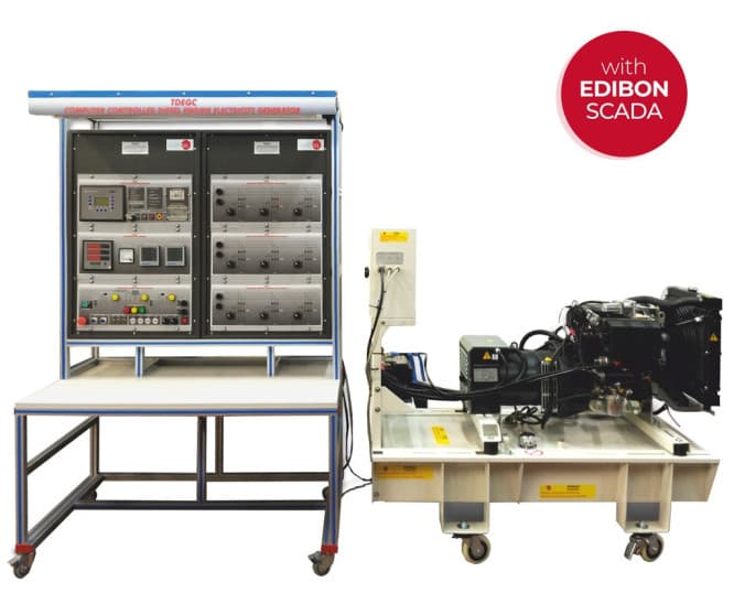 Computer Controlled Diesel Engine Electrical Generator Application