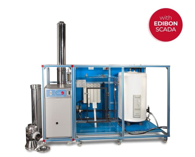 Computer Controlled Hot Water Production and Heating Teaching Unit