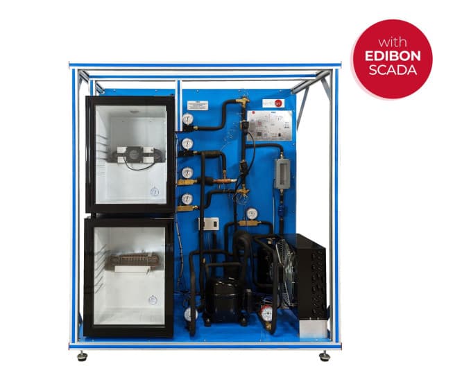 Computer Controlled Refrigeration Unit with Refrigeration and Freezing Chamber