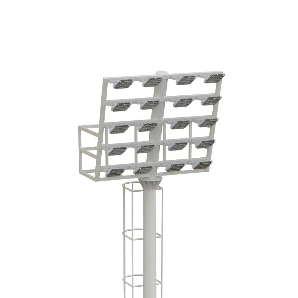 Luz do campo de futebol