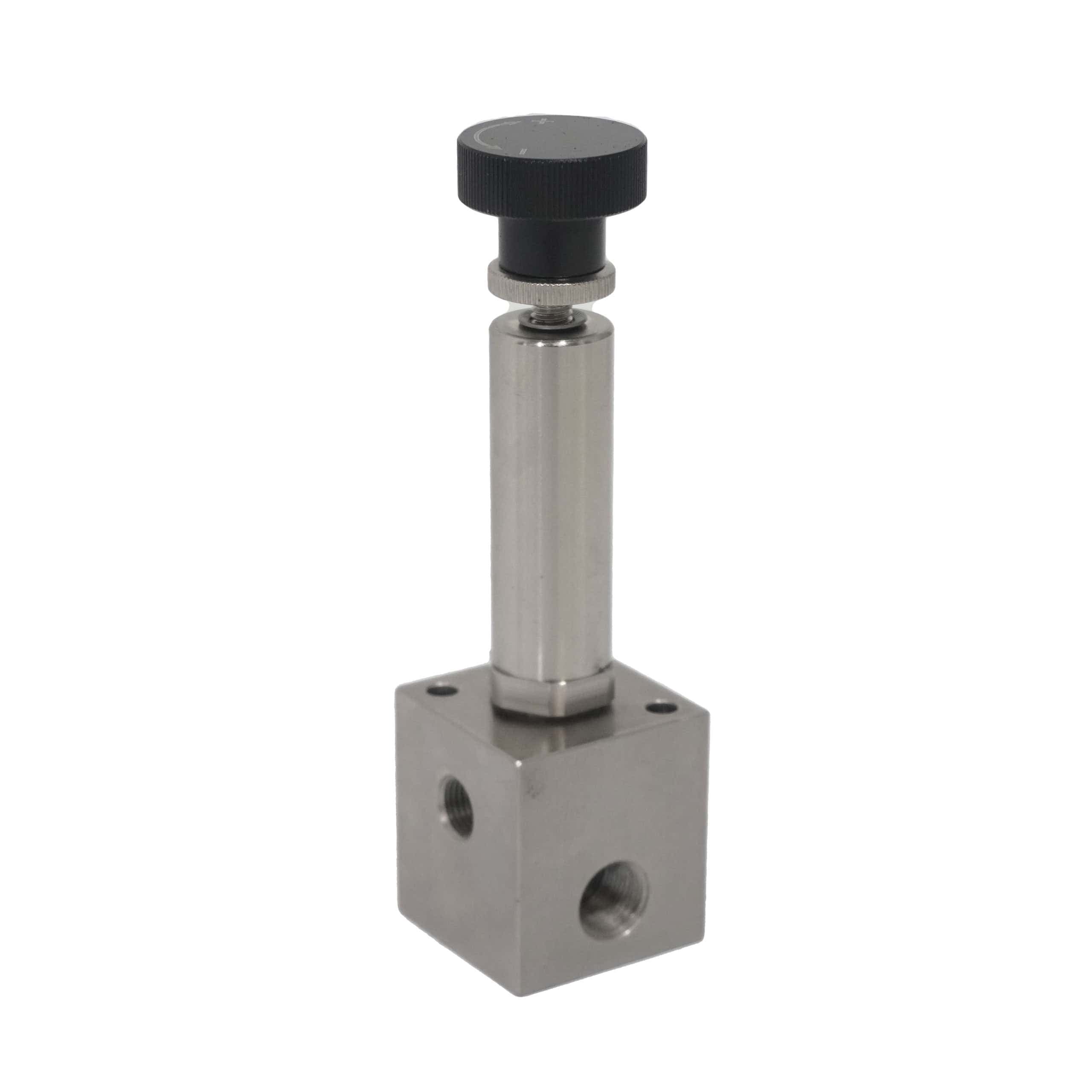 PRV1000-T，100MPa,Inline Tube-Mounting,Pressure Adjusting Valve