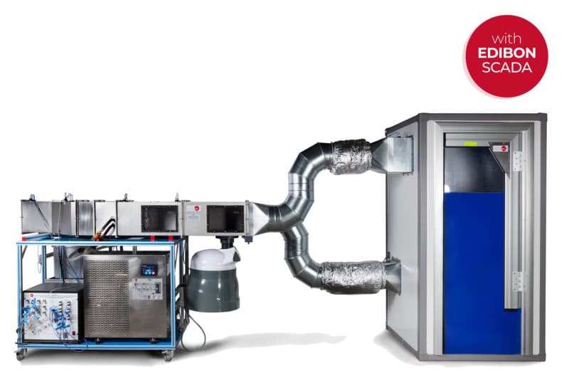 Computer Controlled Air Conditioning Unit with Climatic Chamber and Water Chiller