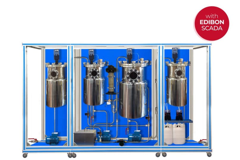 Computer Controlled and Touch Screen Biogas Processing Plant