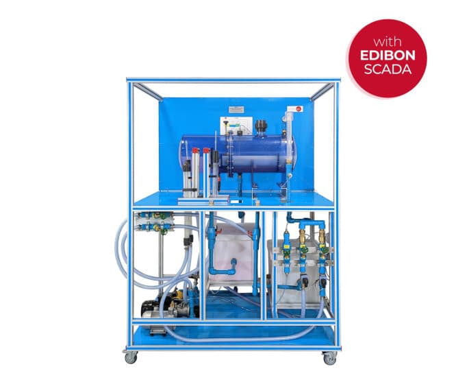 Computer Controlled Horizontal Three-phase Separator