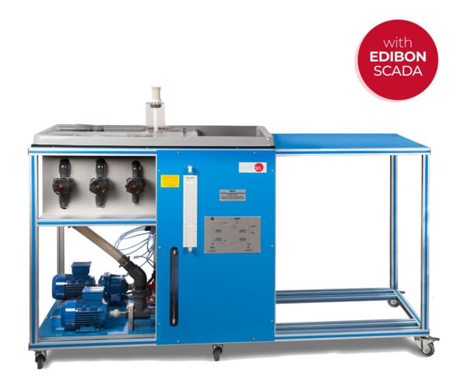 Computer Controlled Multipump Testing Bench (2 types of pumps)