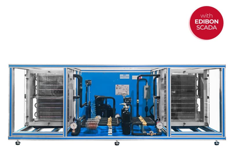 Computer Controlled Refrigeration Unit with Different Capillary Tubes