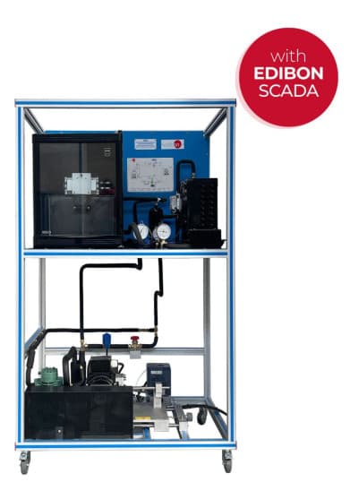 Computer Controlled Refrigeration Unit with Open Compressor