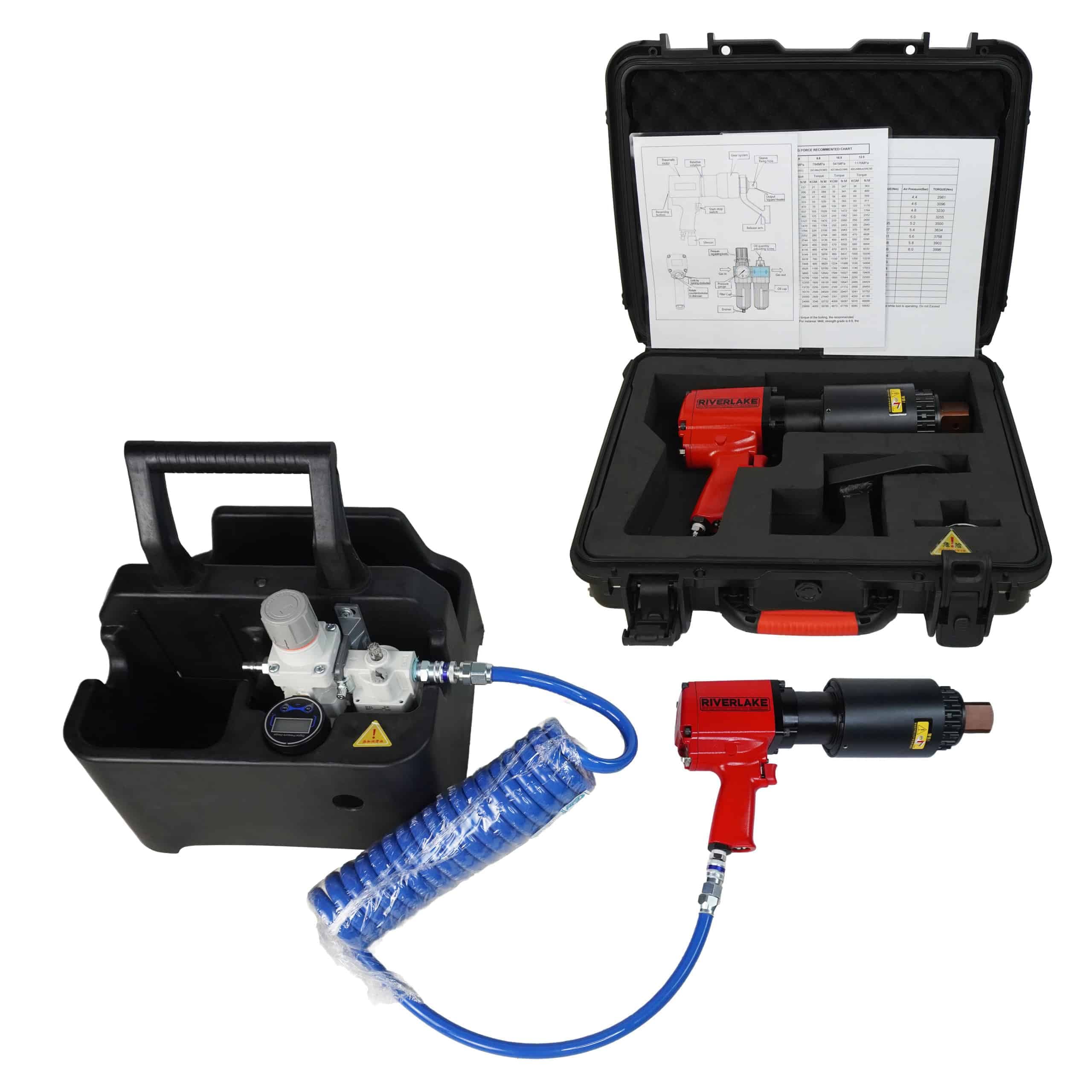 PTW40, 700-4000Nm,1-1/2” Square Drive, Single Speed,Pneumatic Torque Wrench