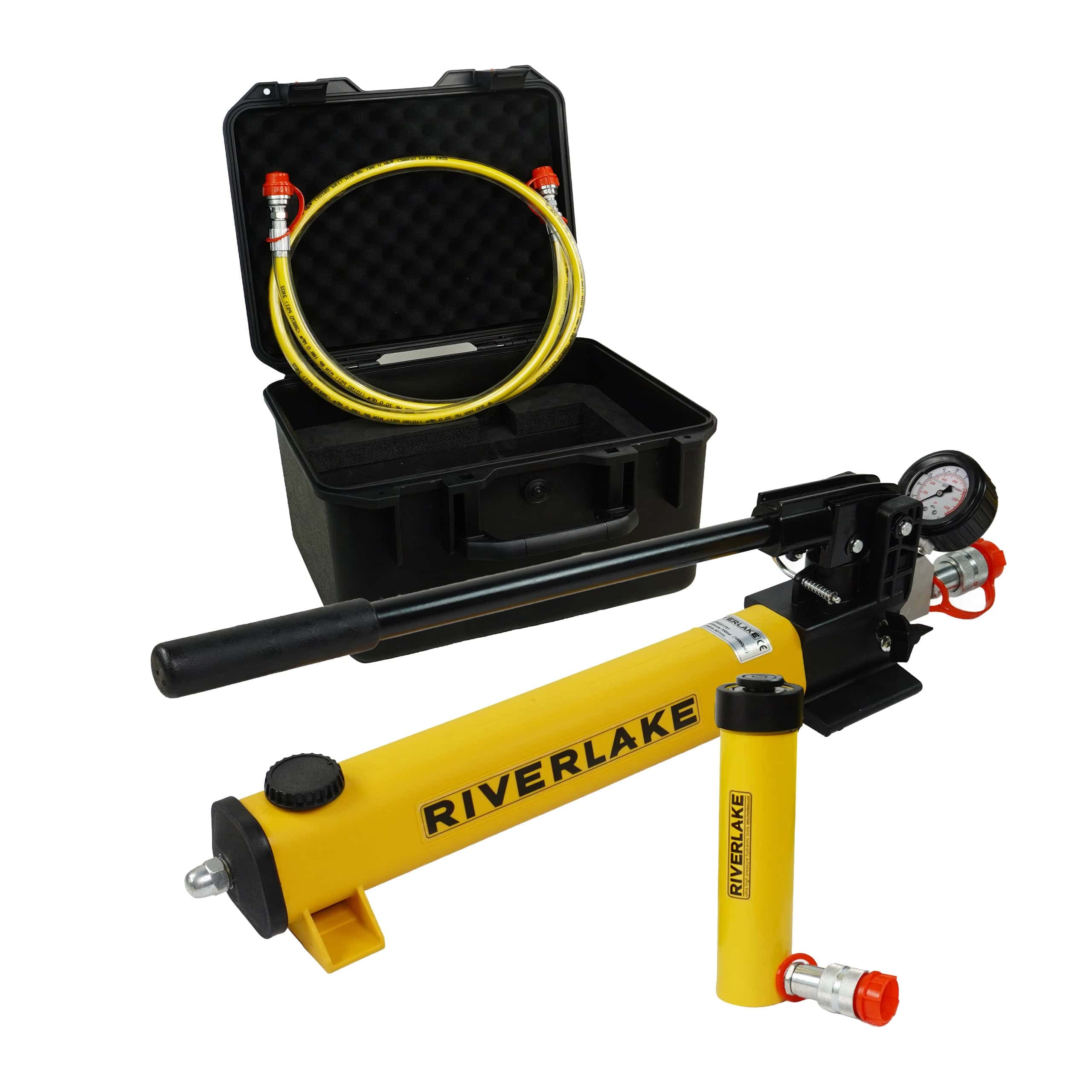SCH302H, 30 Ton Capacity,64mm Stroke, Hydraulic Cylinder And Hand Pump Set