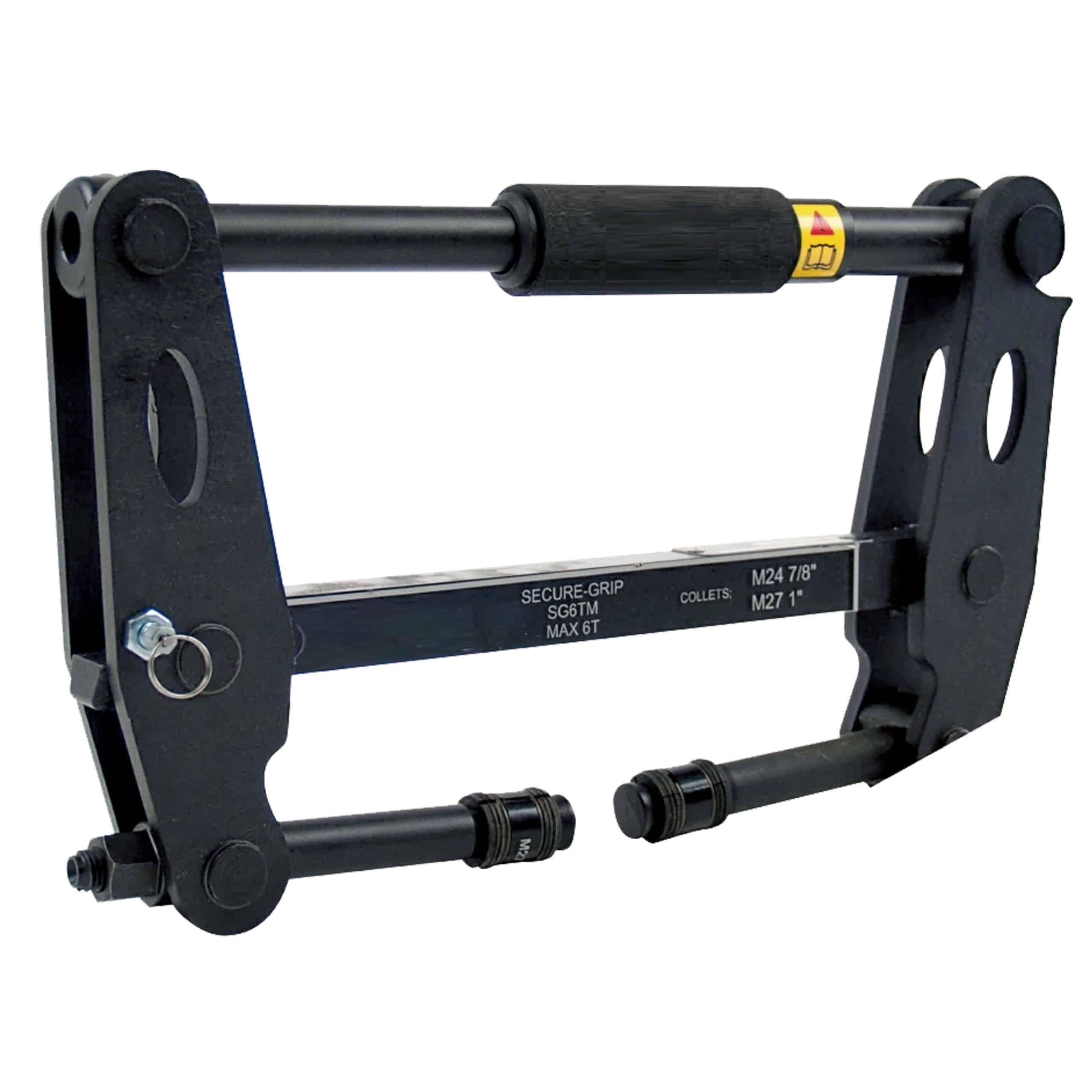 SG11TMSTD, 11 Ton, Mechanical Secure-Grip Flange Spreader Set, 90mm Maximum Spread